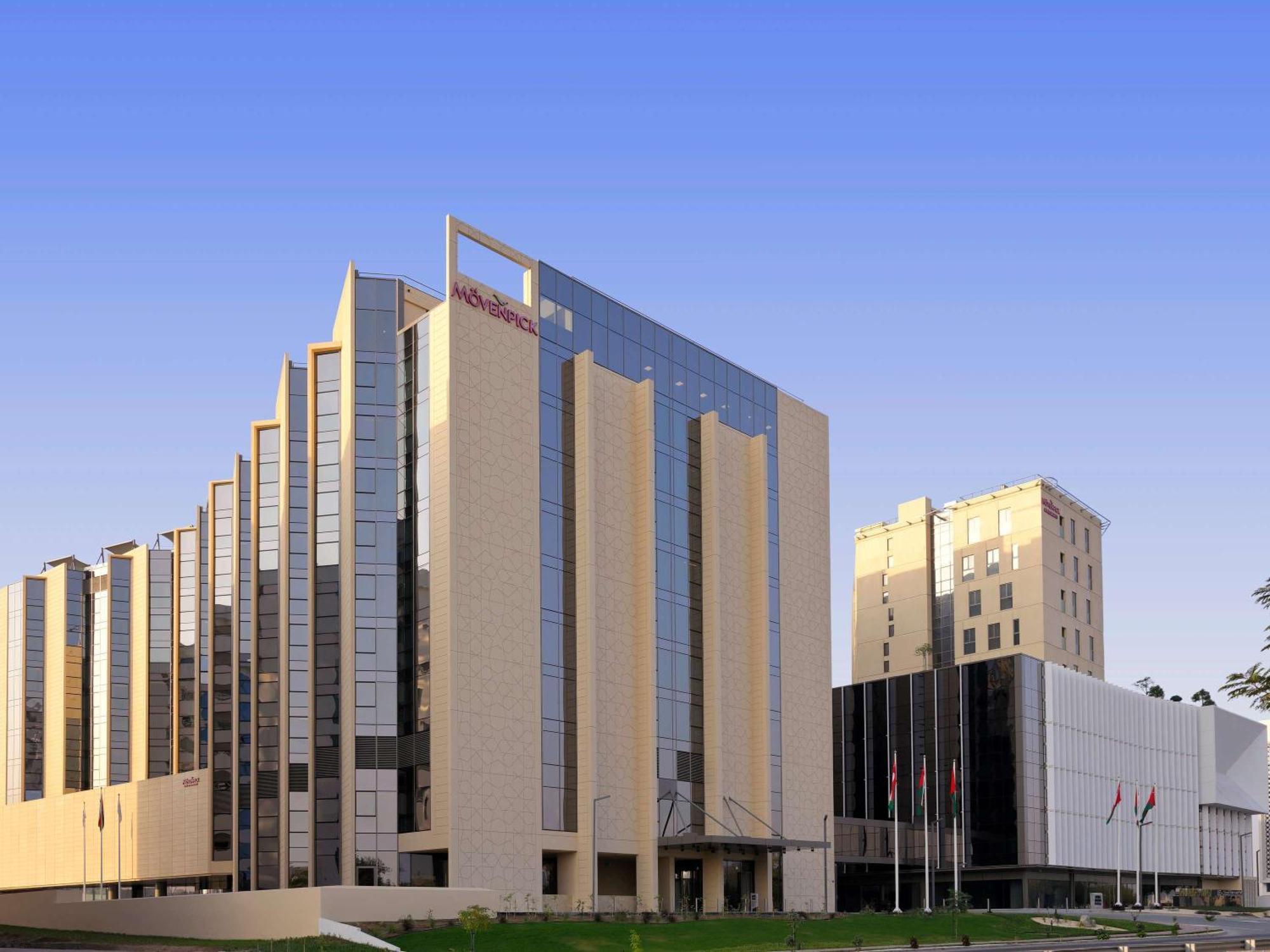 Moevenpick Hotel & Apartments Ghala Muscat Exteriör bild The headquarters of the Arab Monetary Fund in Amman, Jordan