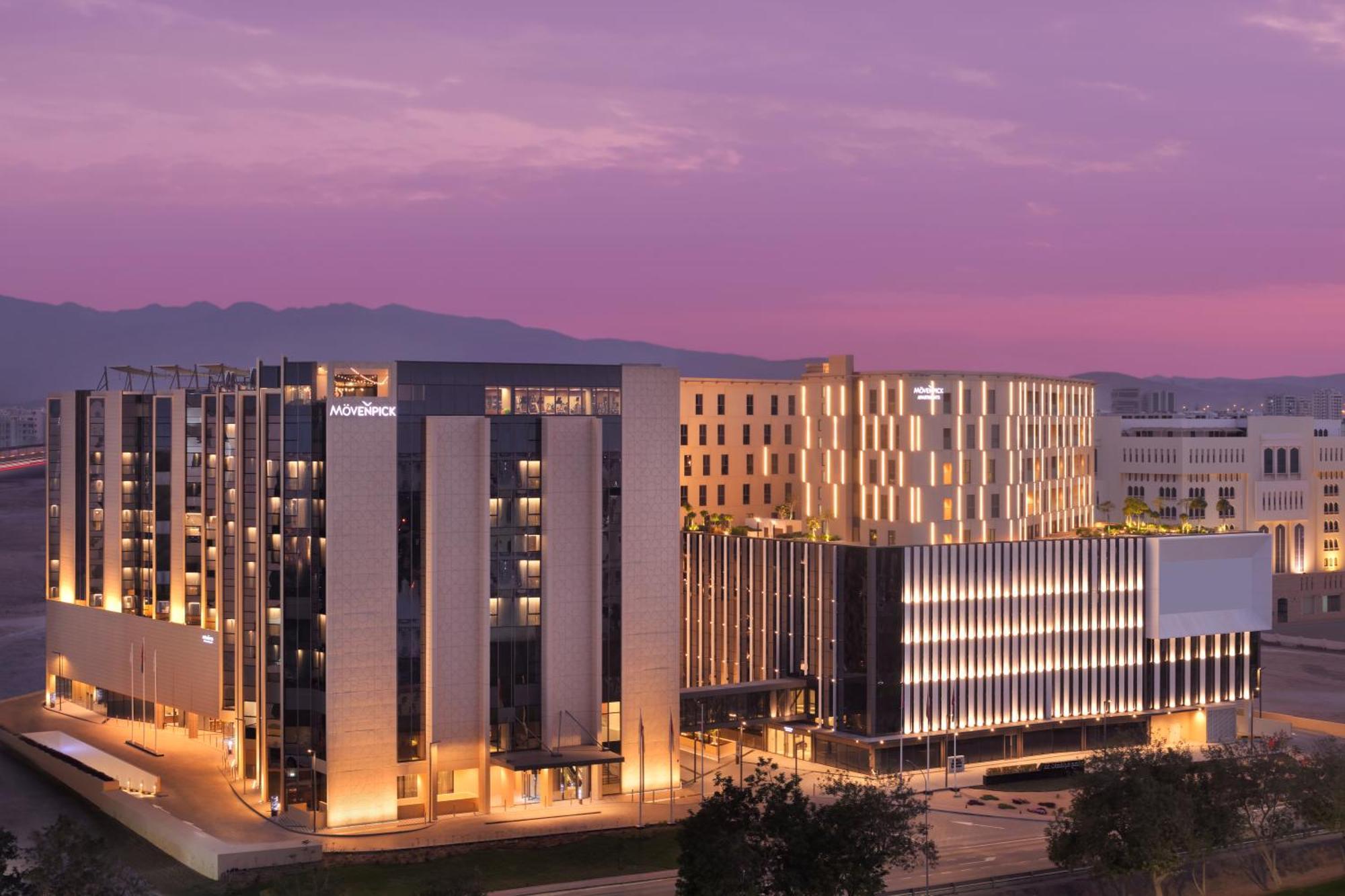 Moevenpick Hotel & Apartments Ghala Muscat Exteriör bild The new campus of the University of Patras